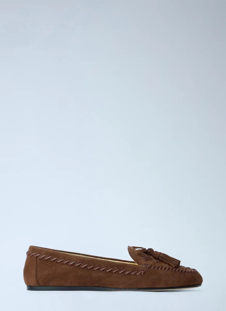Suede Loafers