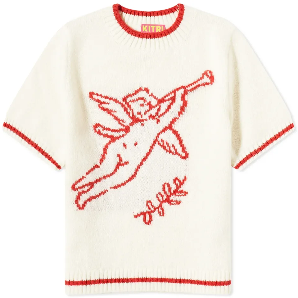 Ara Red 'Cherub' Knit Top