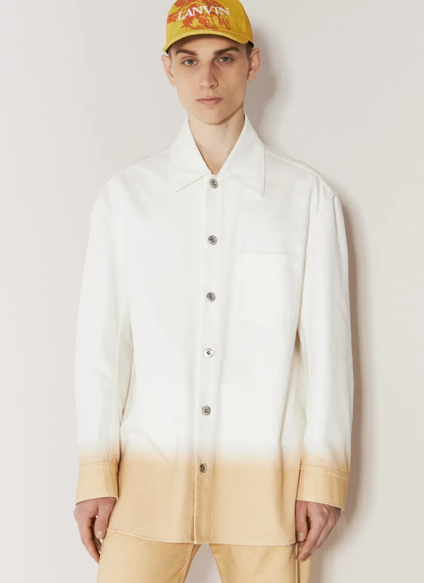 Gradient-Effect Shirt