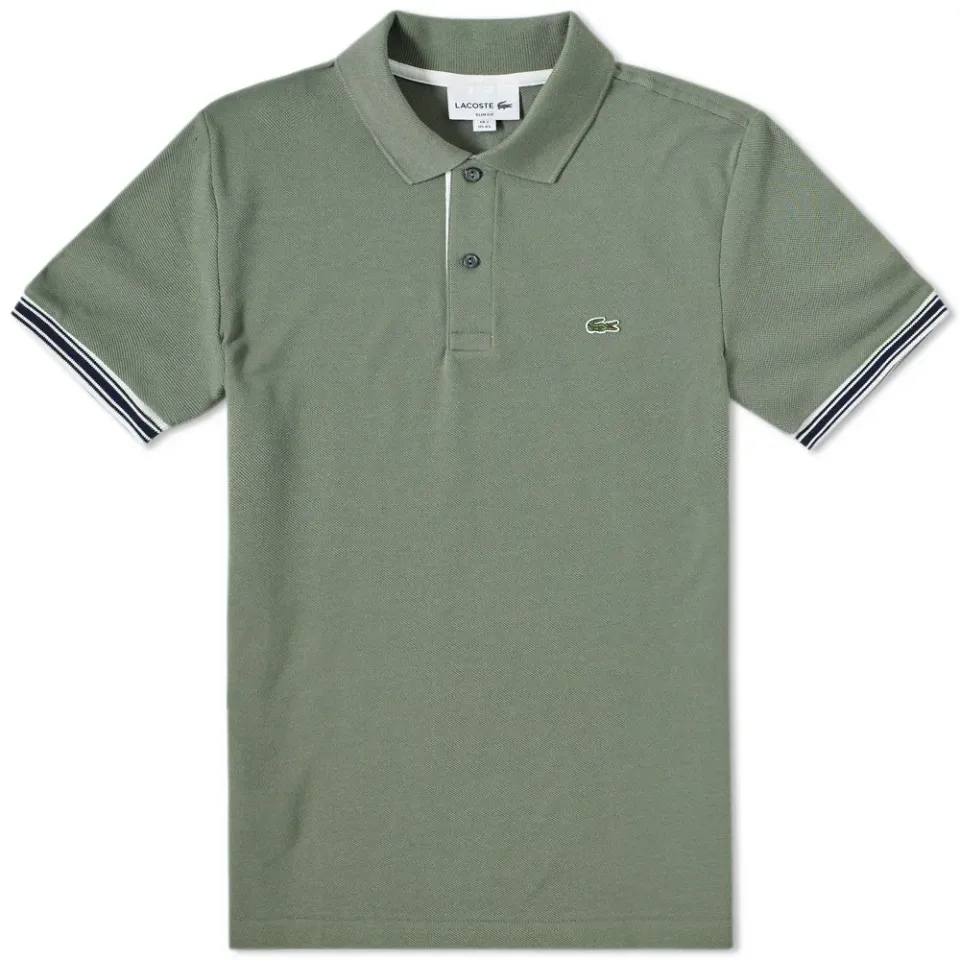 Tipped Sleeve Polo