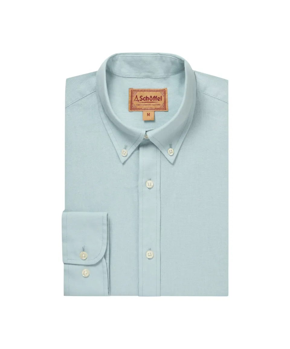 Walsingham Linen Shirt - Surf Blue