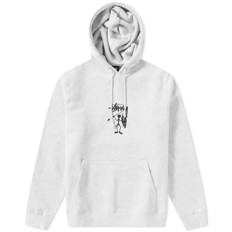 Tribe Man Applique Hoody