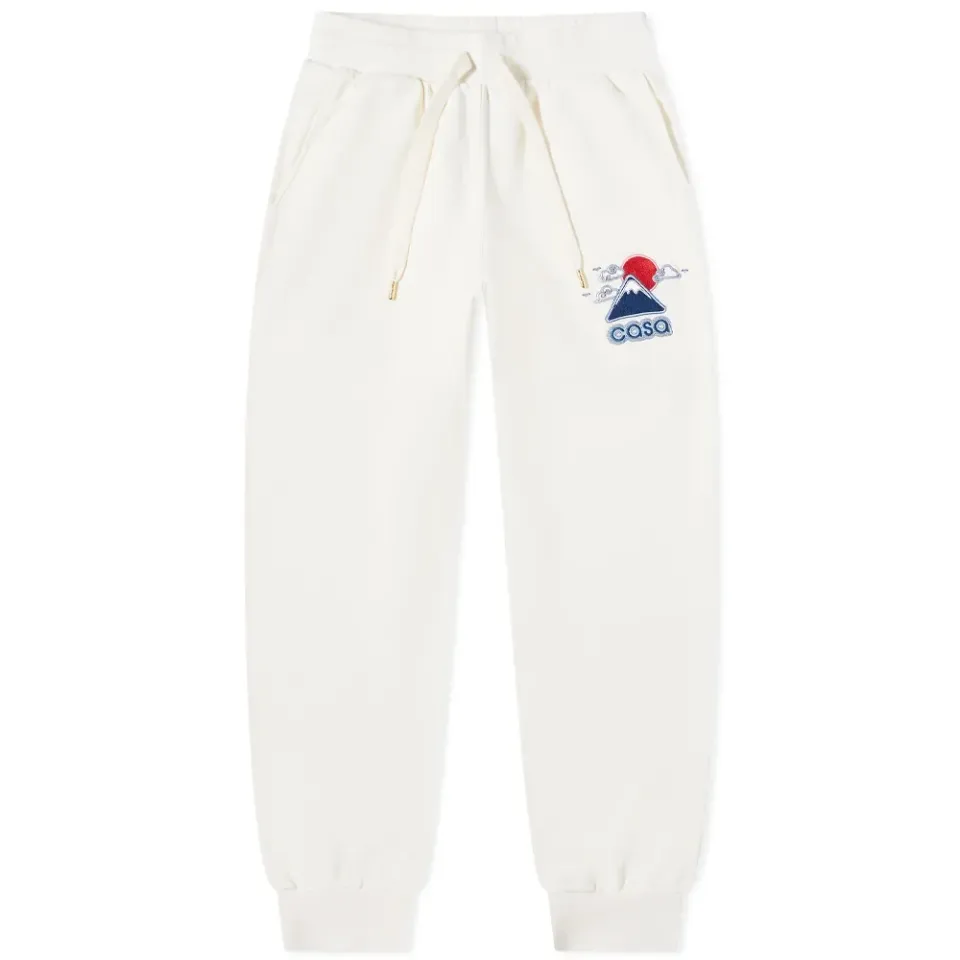 Casa Fuji Embroidered Sweat Pants
