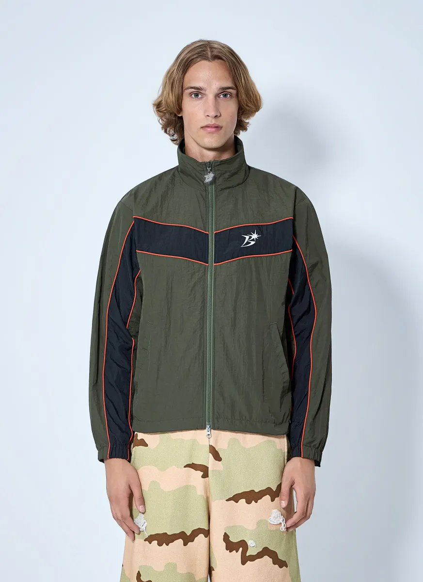 Paneled Track Jacket