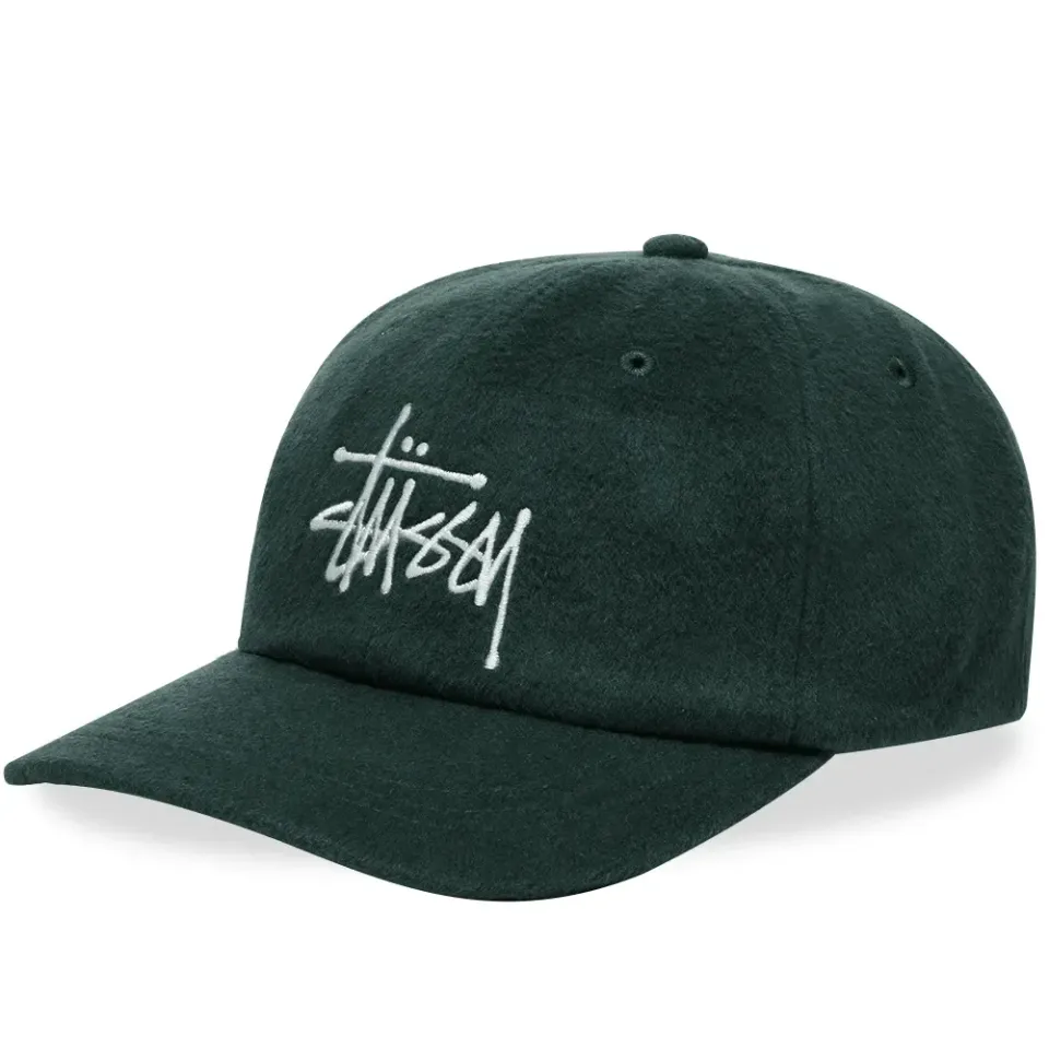 Fuzzy Wool Big Logo Low Pro Cap