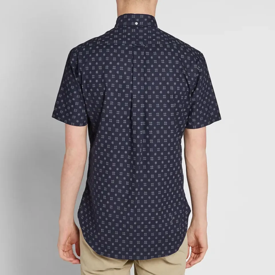 Short Sleeve Japanese Batik Shirt