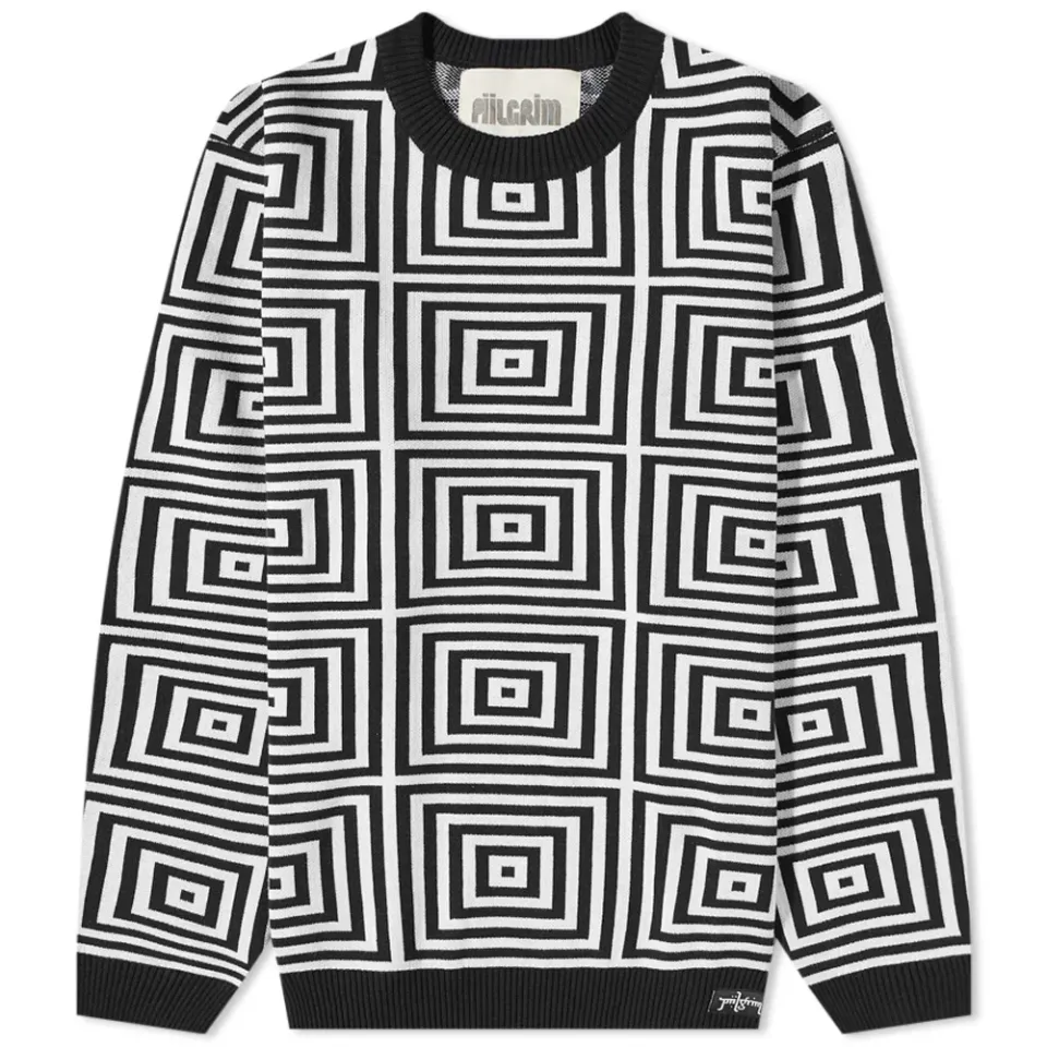 1967 Geometric Crew Knit