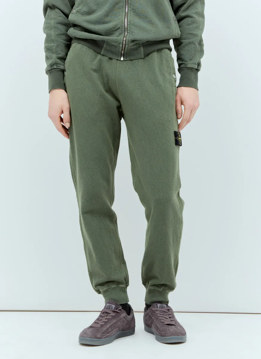 Logo Patch Track Pants