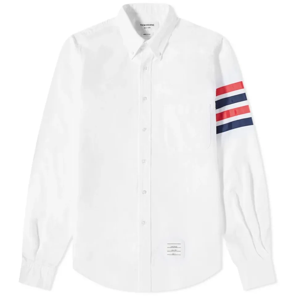 Striped 4 Bar Oxford Shirt