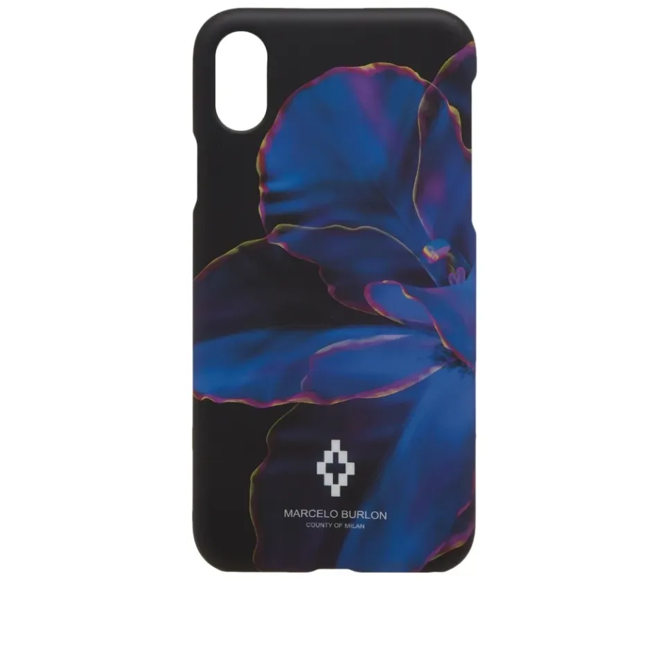 Blue Flower iPhone X Case