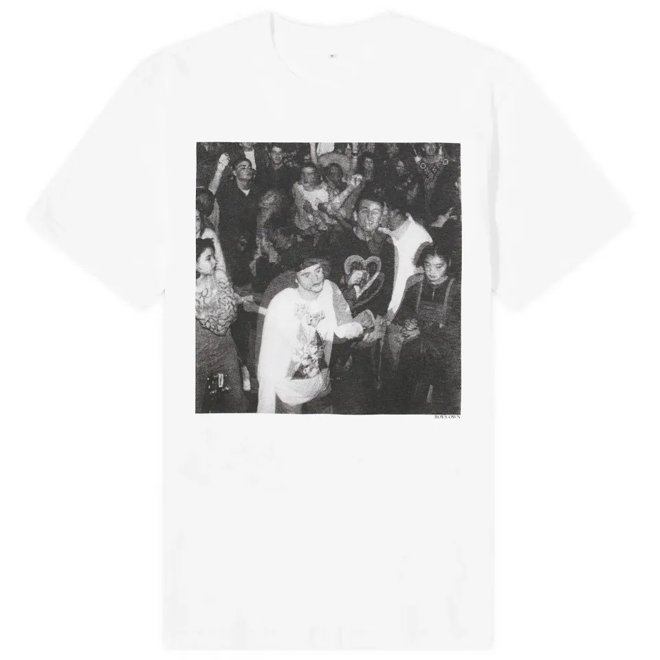 Dancefloor Front Print With Clockwork Logo Back T-S