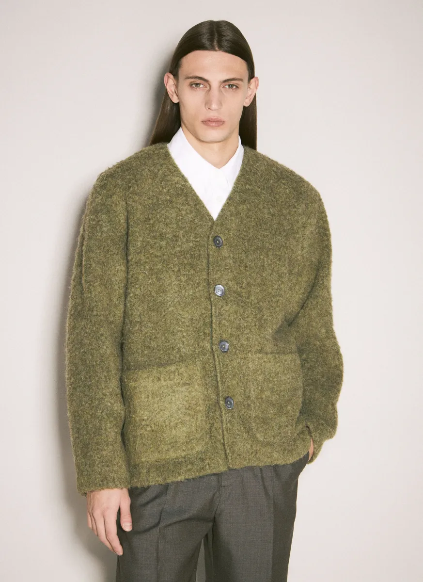 Brushed Knit Cardigan
