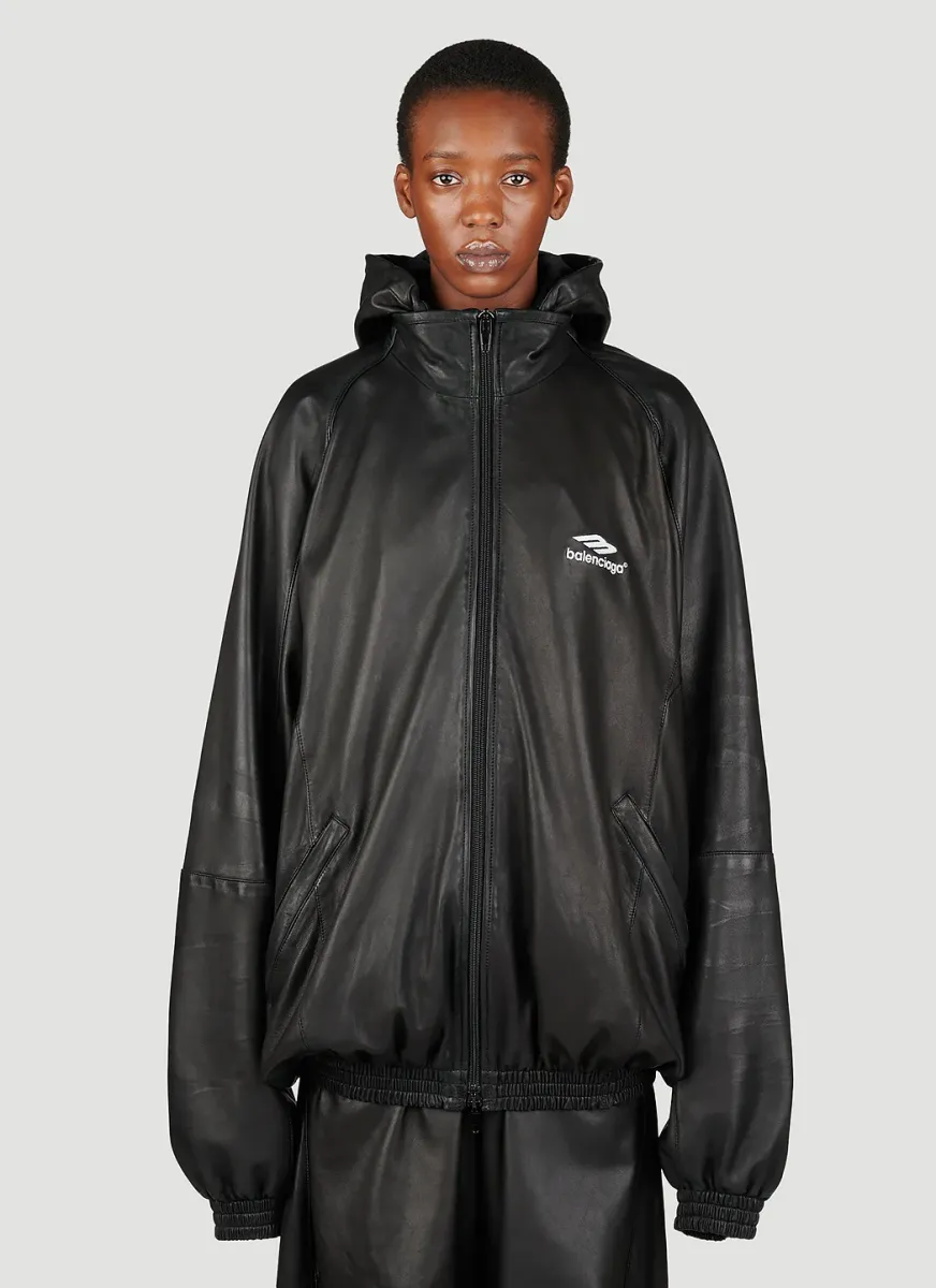 Tracksuit Leather Jacket