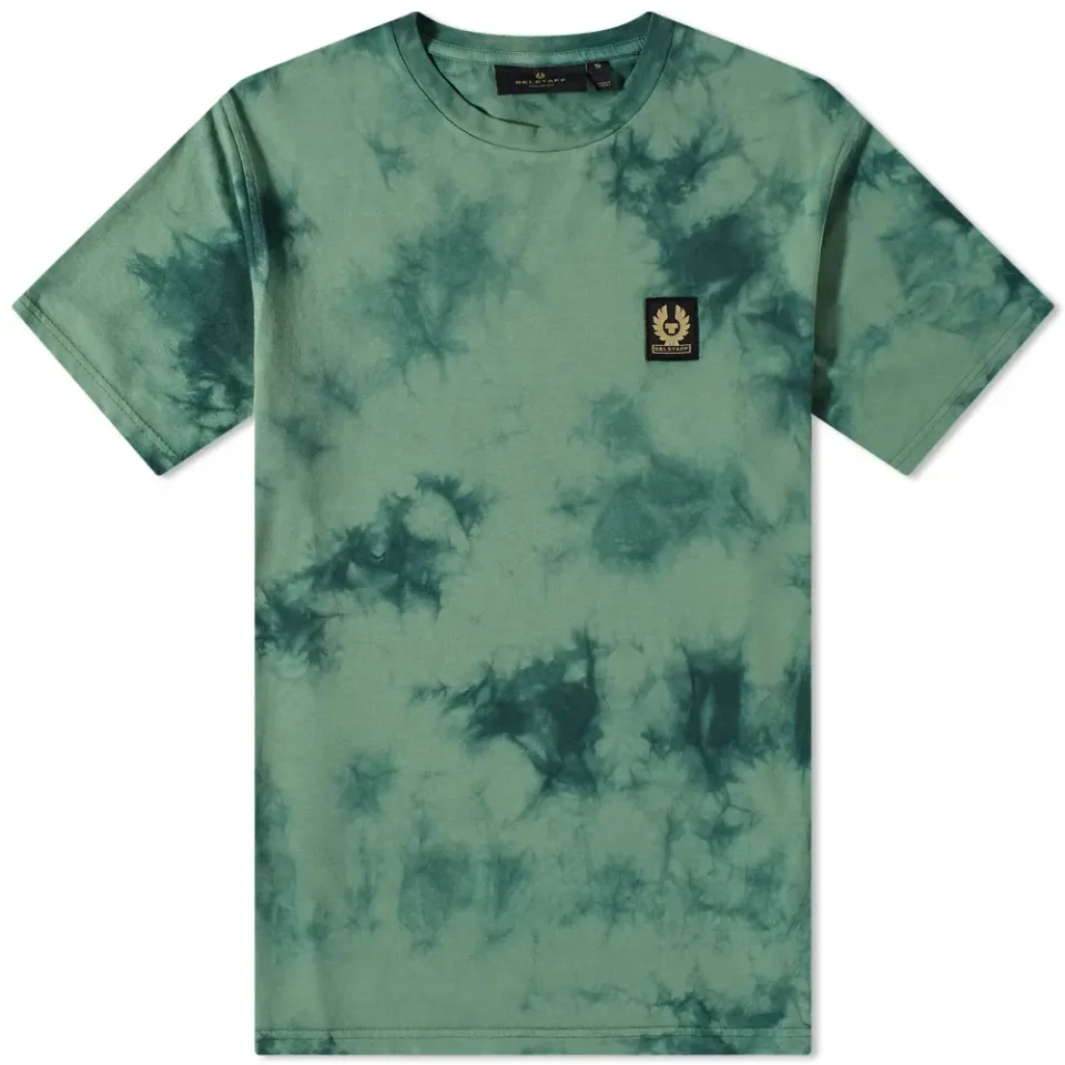 Patch Logo Tie Dye T-Shirt