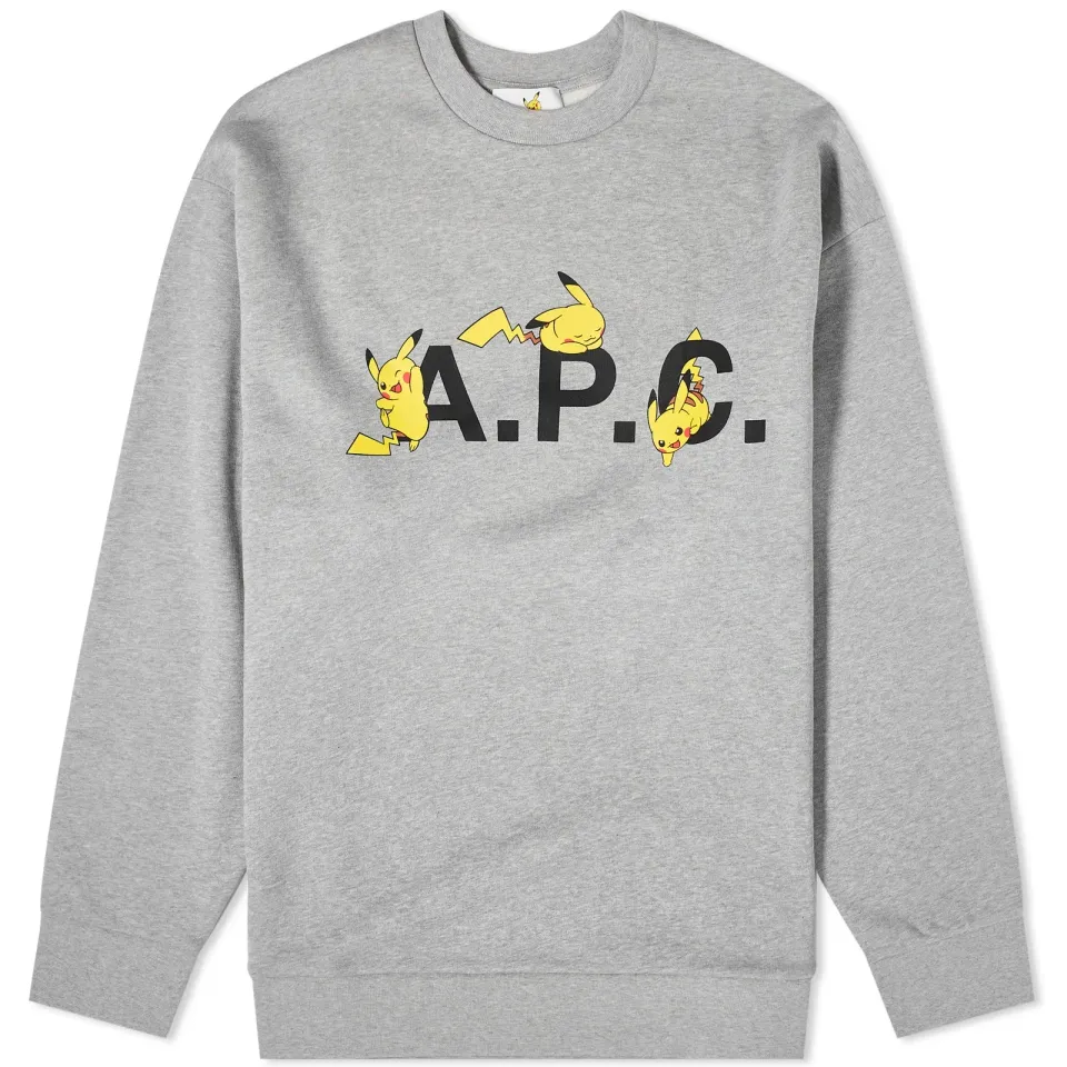 A.P.C. x Pokémon Pikachu Crew Sweater