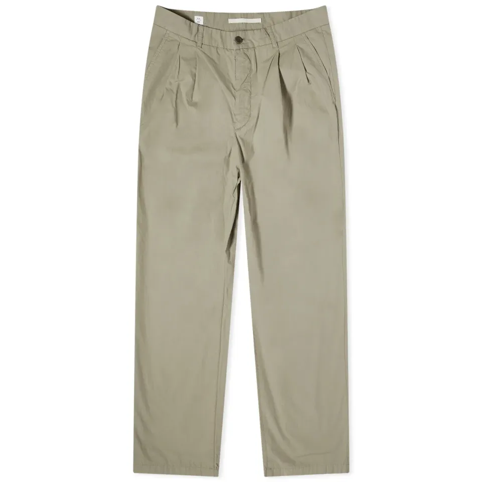 Benn Relaxed Typewriter Pleated Trousers
