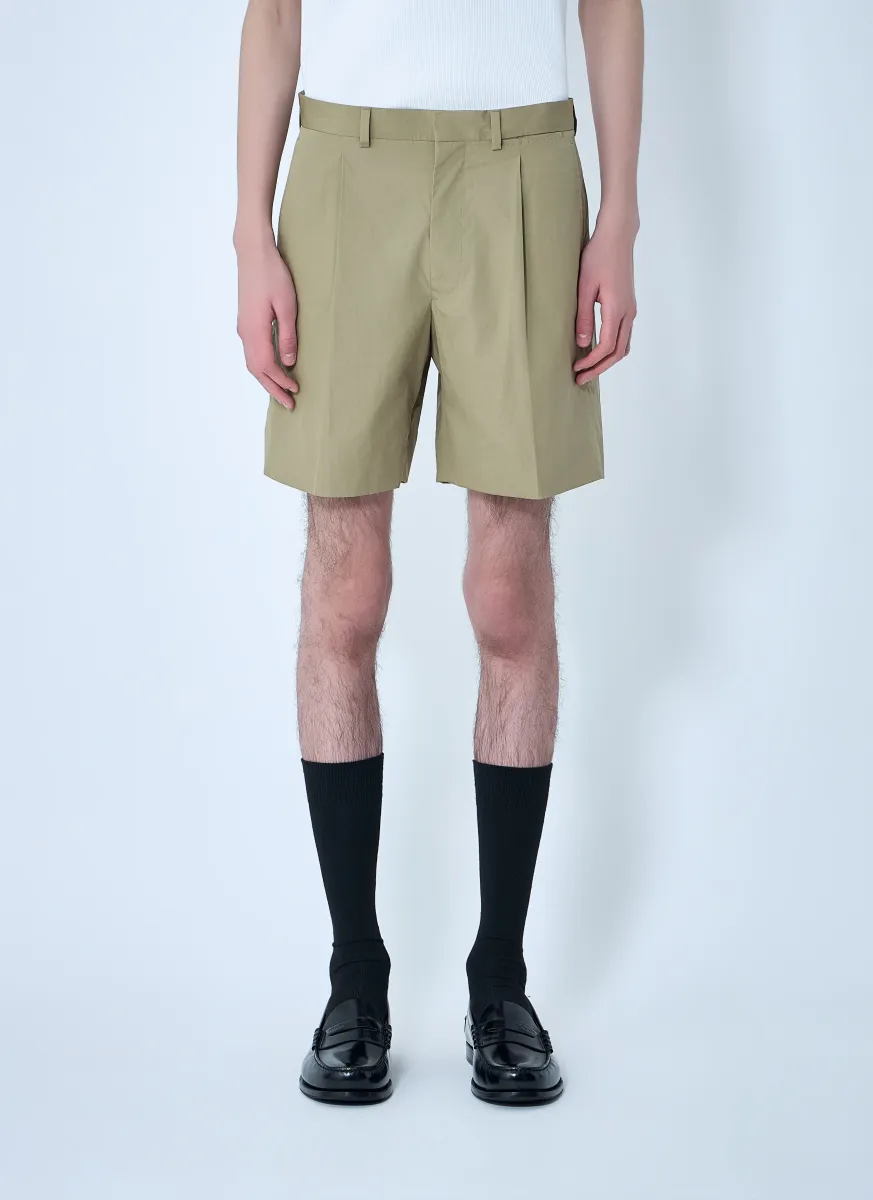 Button Patch Pocket Trousers