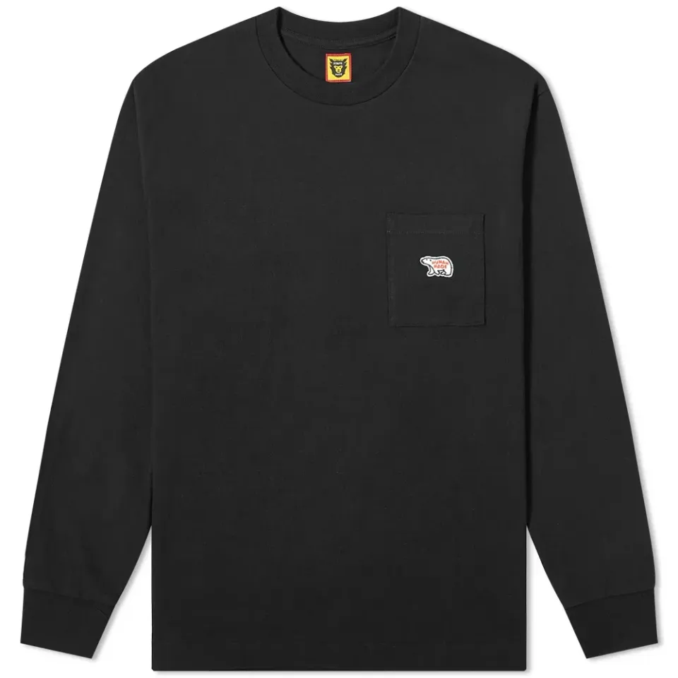 Long Sleeve Pocket Tee