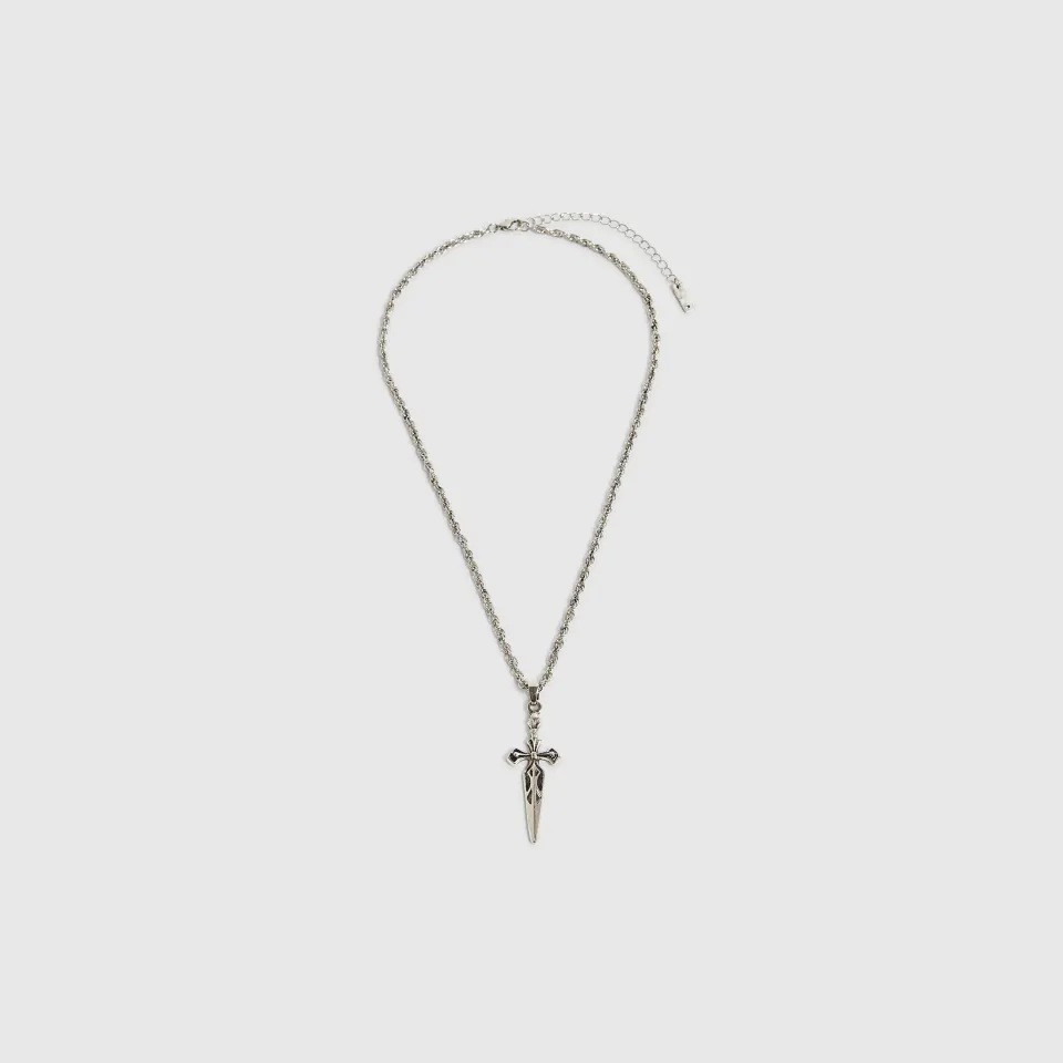 Dagger Cross Necklace
