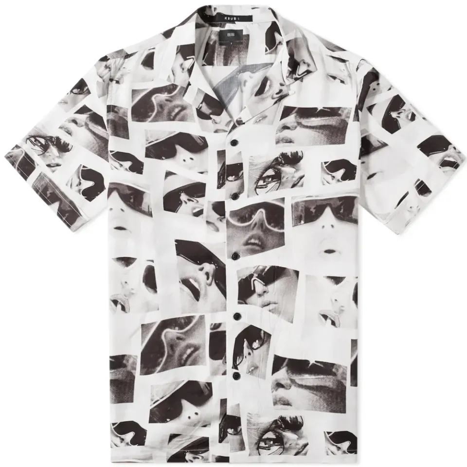 Short Sleeve Sedation Print Vacation Shirt