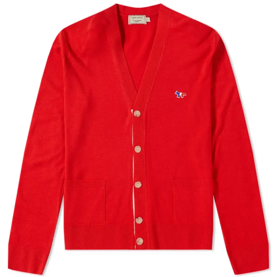 Maison Kitsuné Virgin Wool Classic Cardigan