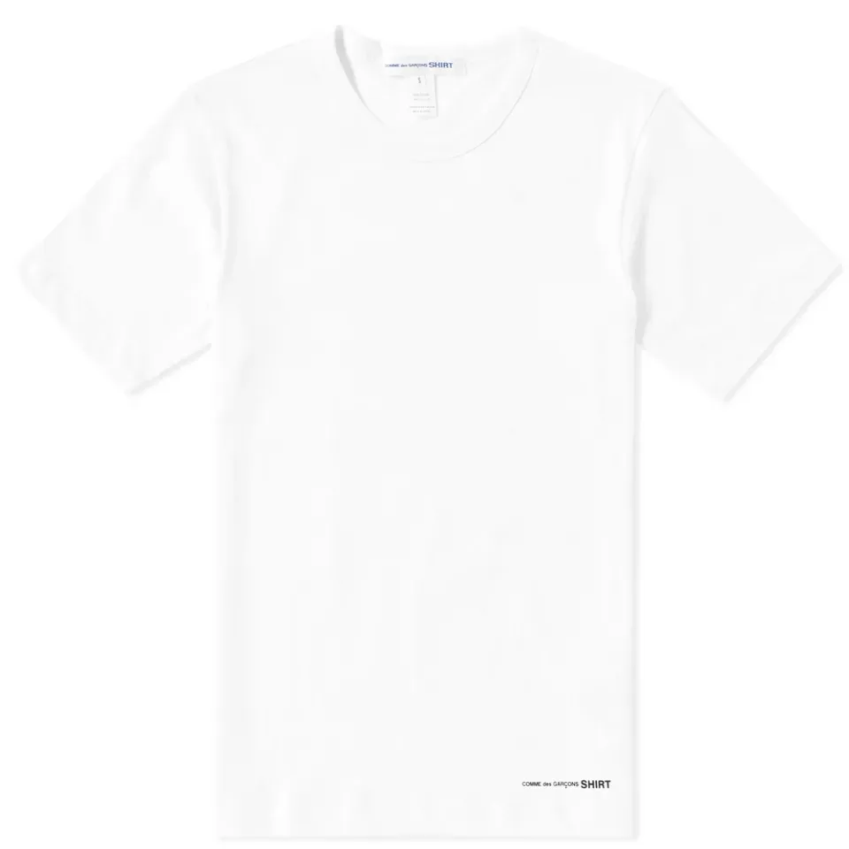 Comme des Garcons SHIRT Hem Logo Tee