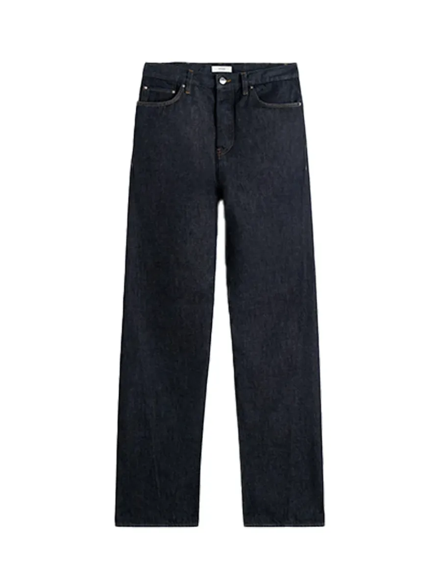 T. Seam Denim Full Length Rinsed Blue