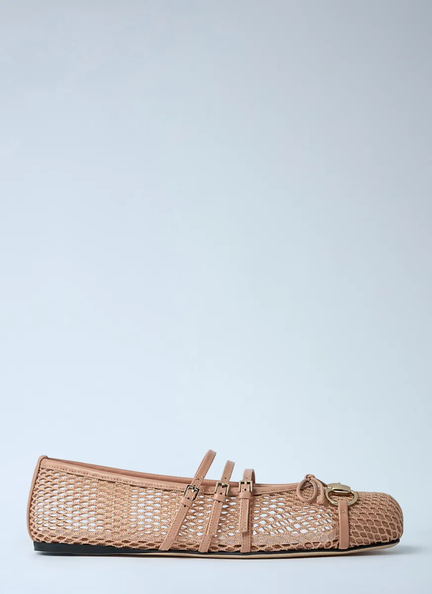 Horsebit Ballerina Flats