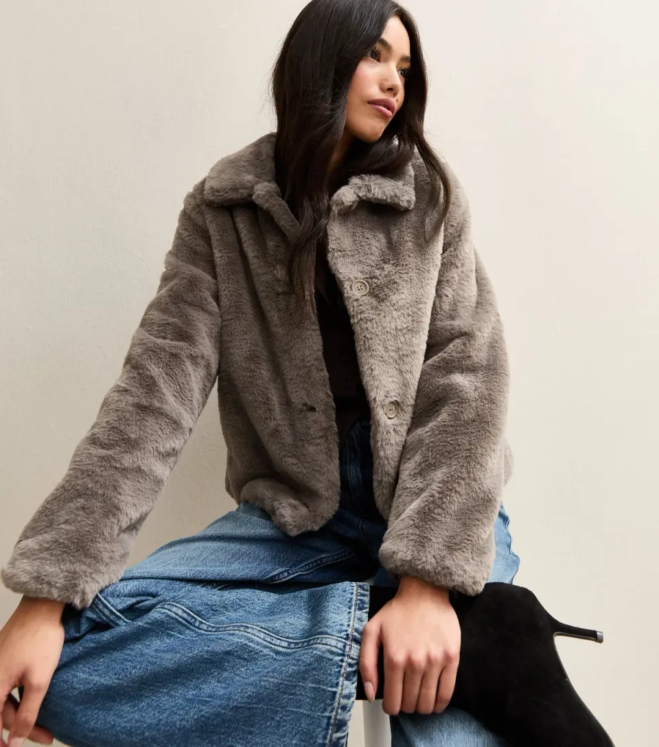 Women's Mink Faux Fur Jacket