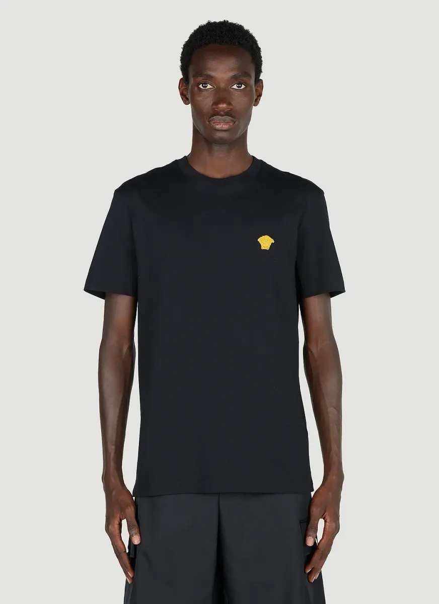 Medusa Embroidered T-Shirt