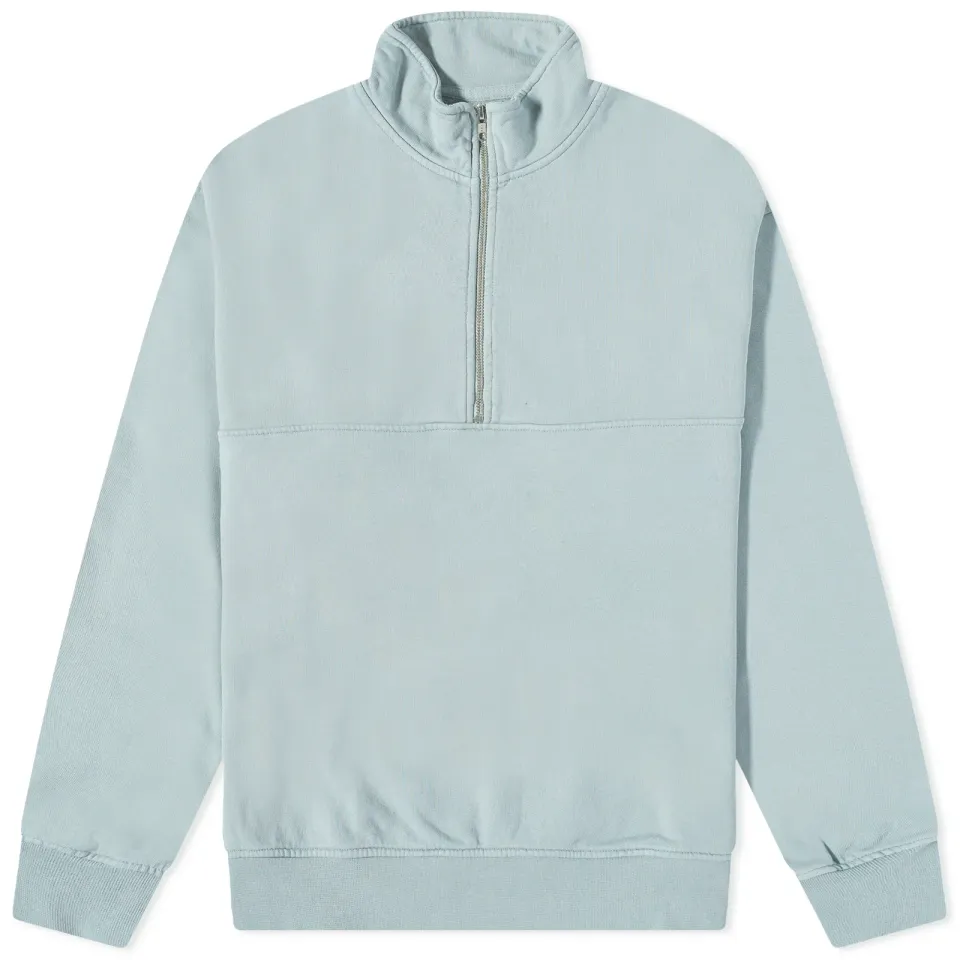 Organic Quarter Zip Popover Sweat