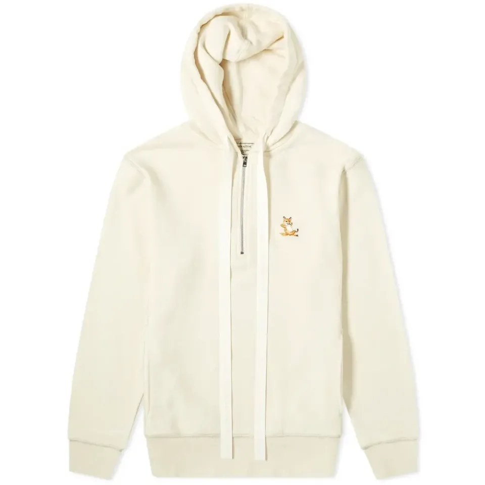 Maison Kitsuné Half-Zipped Chill Fox Hoody
