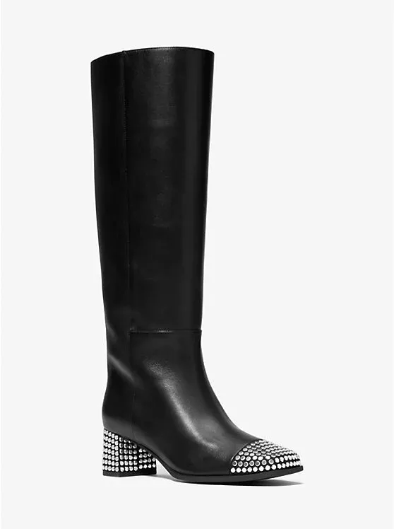 Matilda Embellished Leather Boot