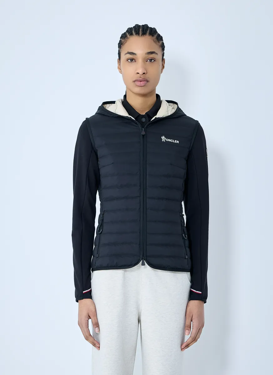 Padded Zip-Up Hooded Jacket