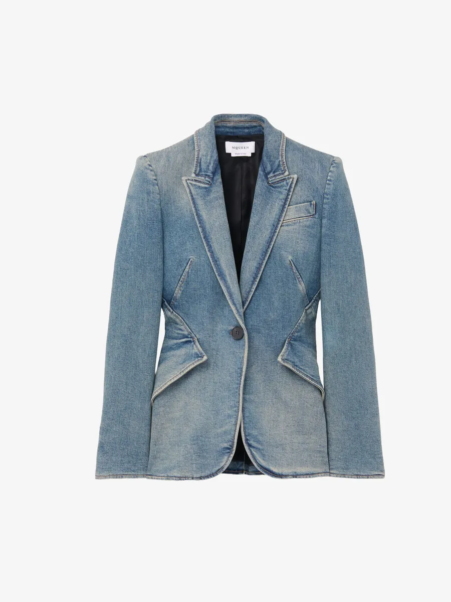 Stretch Denim Jacket