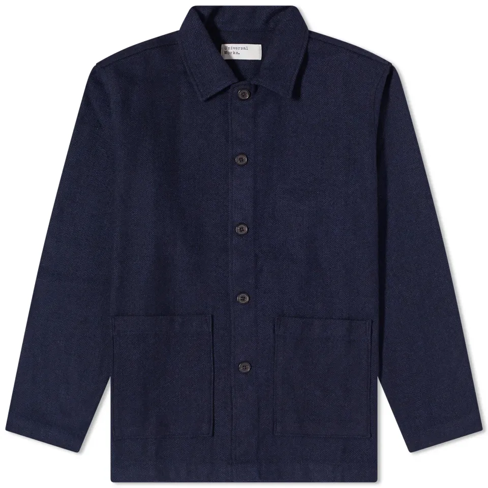 Herringbone Easy Overshirt
