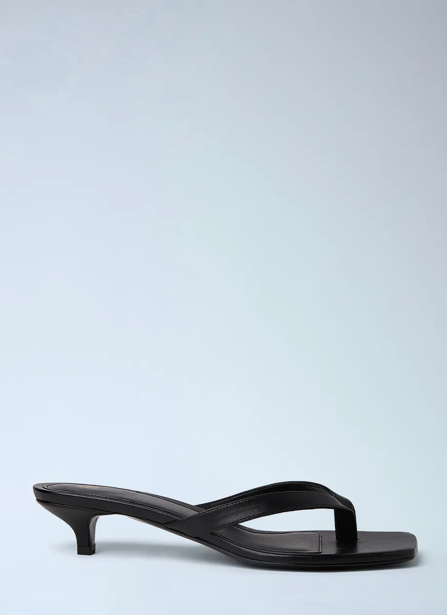 Flip Flop Kitten Heels