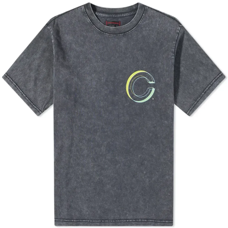 Acid Wash Globe Logo T-Shirt