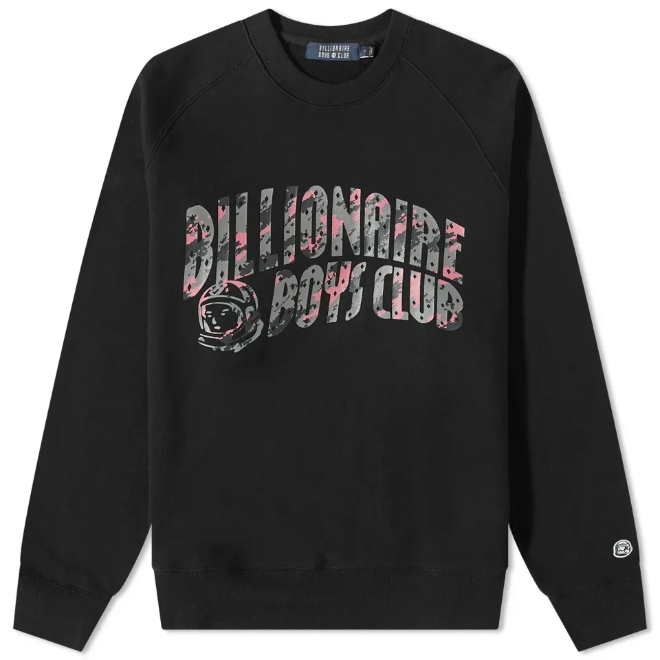 Camo Arch Logo Crew Sweat