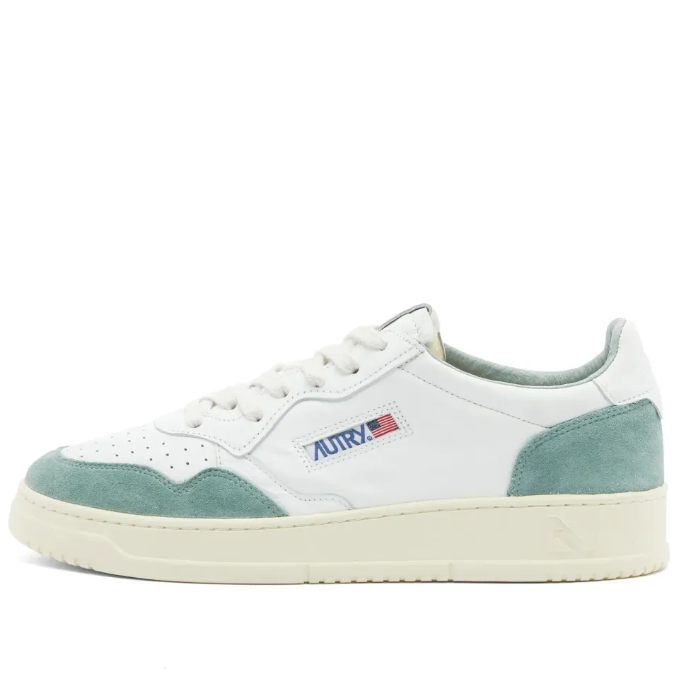 Medalist Goat Leather Suede Sneaker