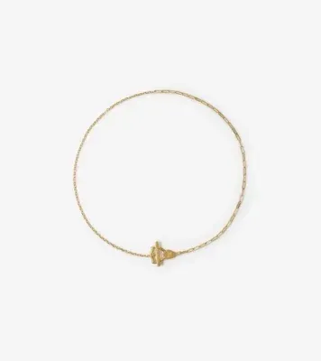 Shield Necklace in Gold
