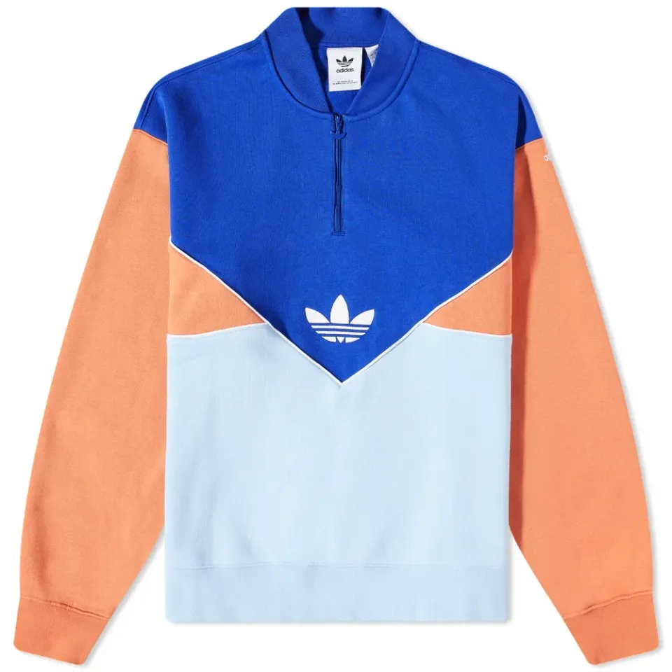 Classic Half Zip Crew Sweat