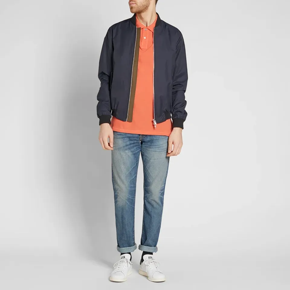 Regular Fit Zebra Polo