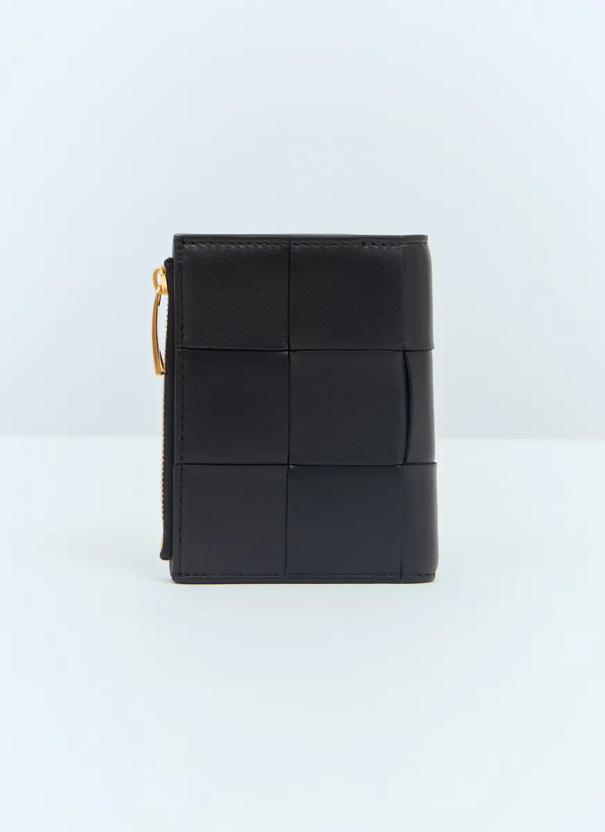 Small Cassette Bi-Fold Zip Wallet