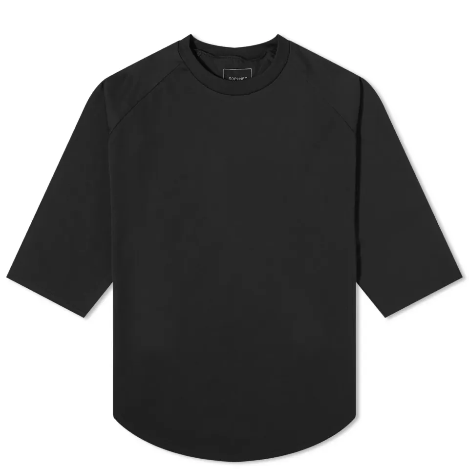 SOPHNET. Raglan Sleeve Wide Football T-Shirt