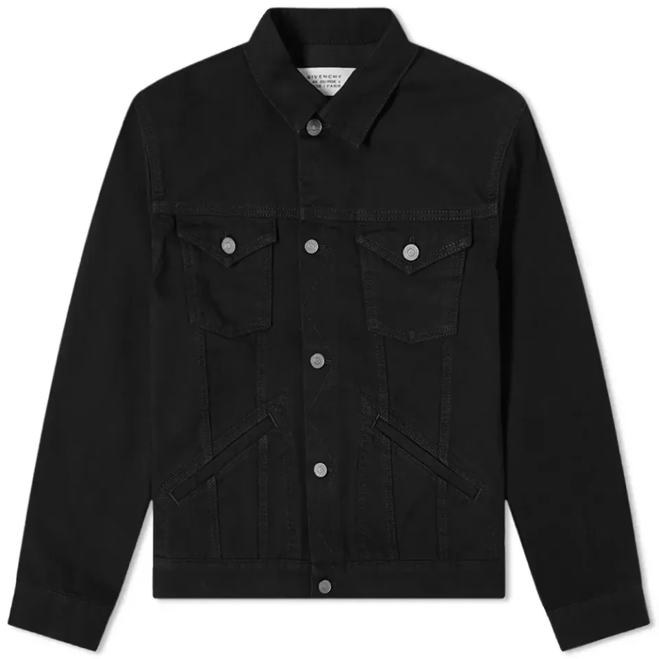 Back Print Denim Jacket