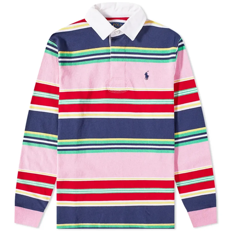 Multi Striped Rugby Shirt