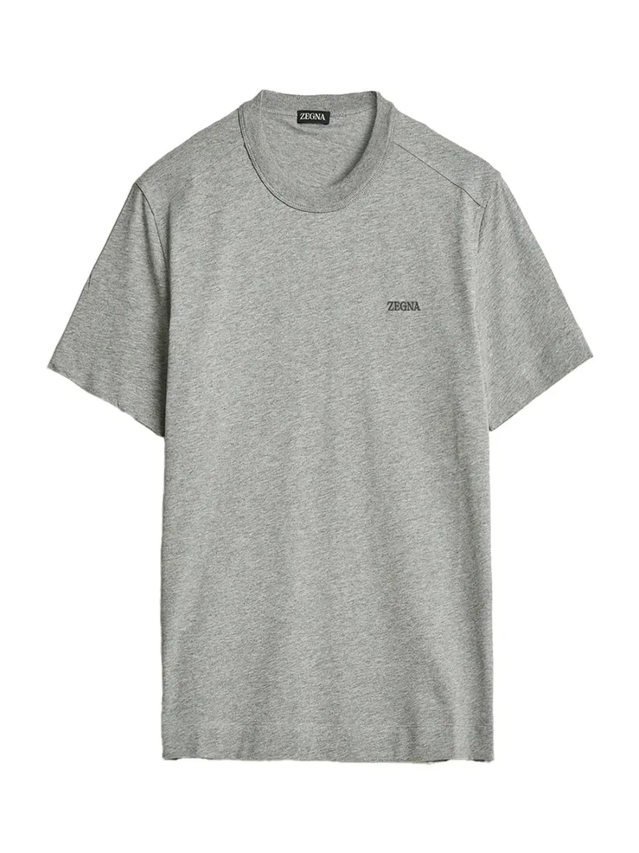 Crewneck T-Shirt Grey