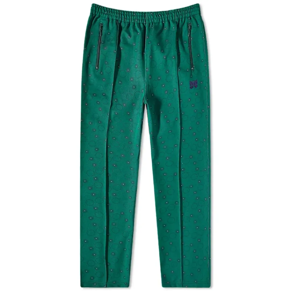 Poly Jacquard Patterned Track Pant