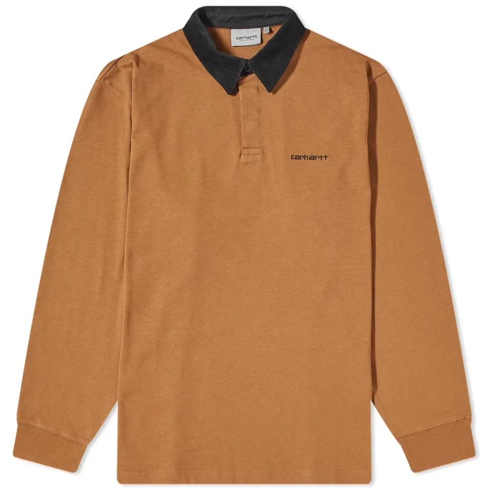 Cord Collar Rugby Polo